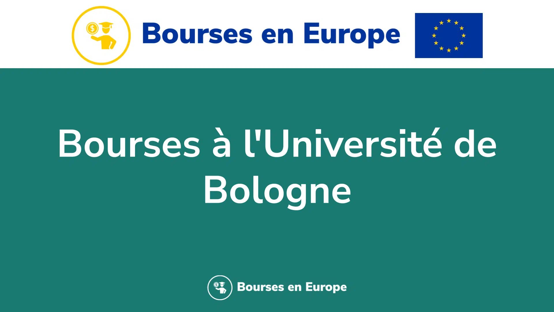 Bourses à l'Université de Bologne