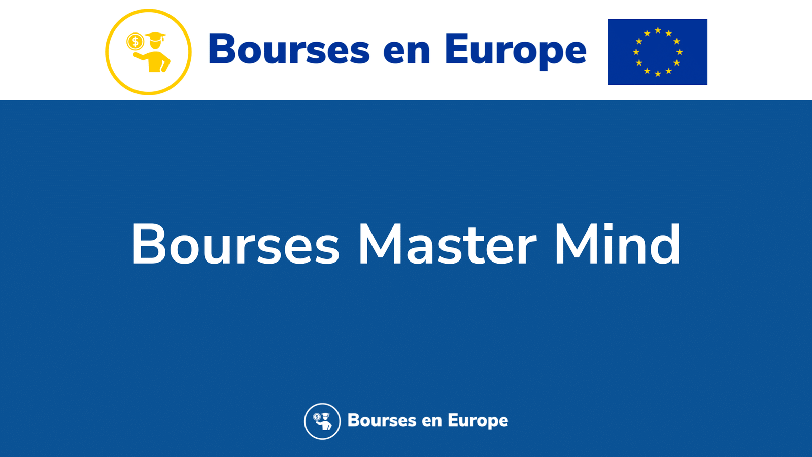 Bourses Master Mind