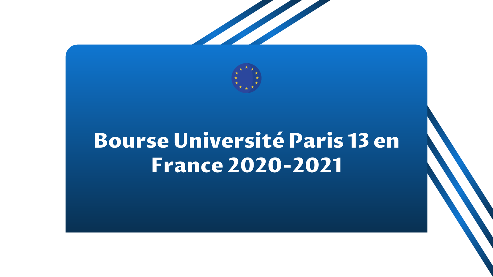 Bourse Université Paris 13