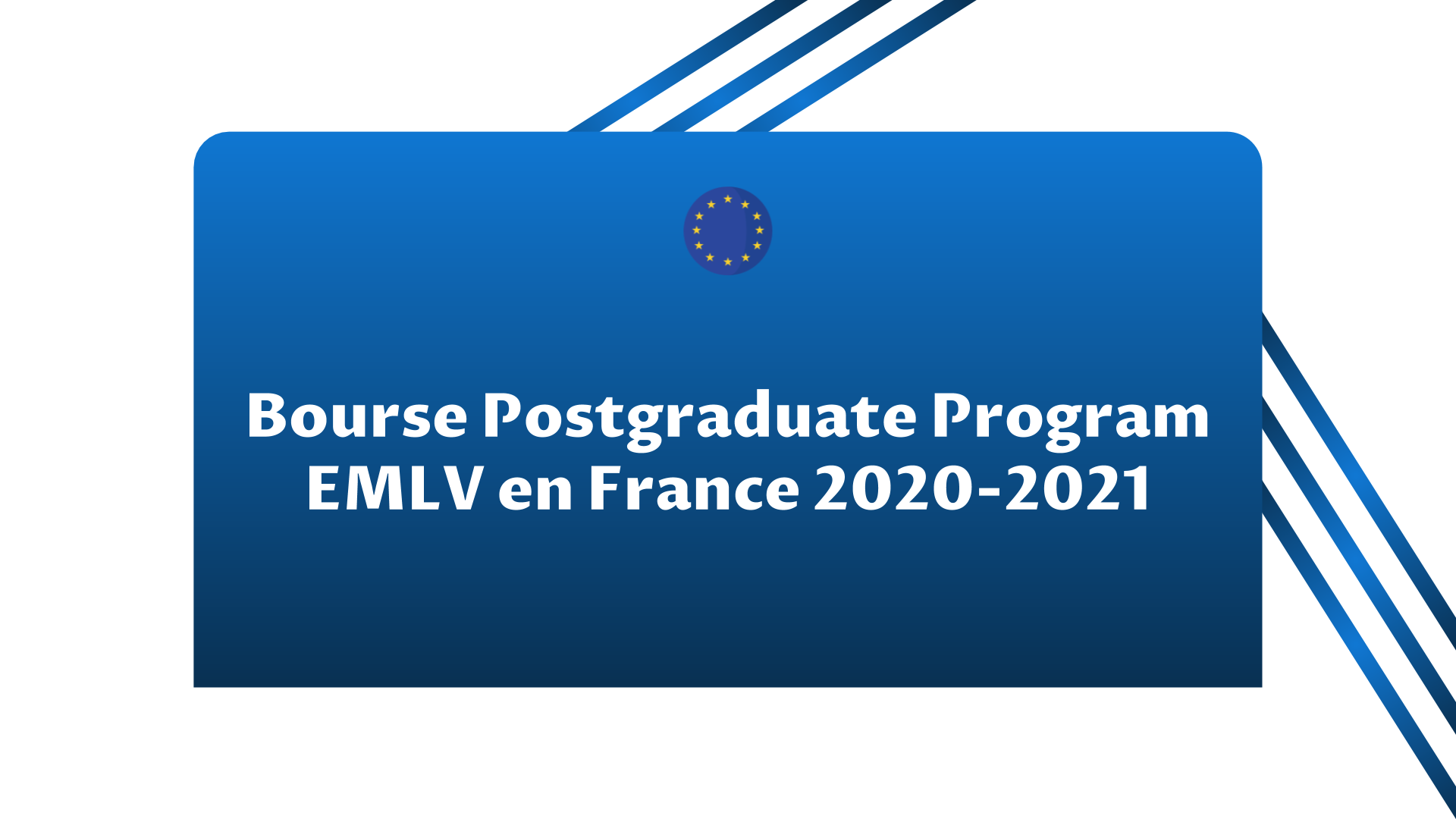 Bourse Postgraduate Program EMLV en France 2024