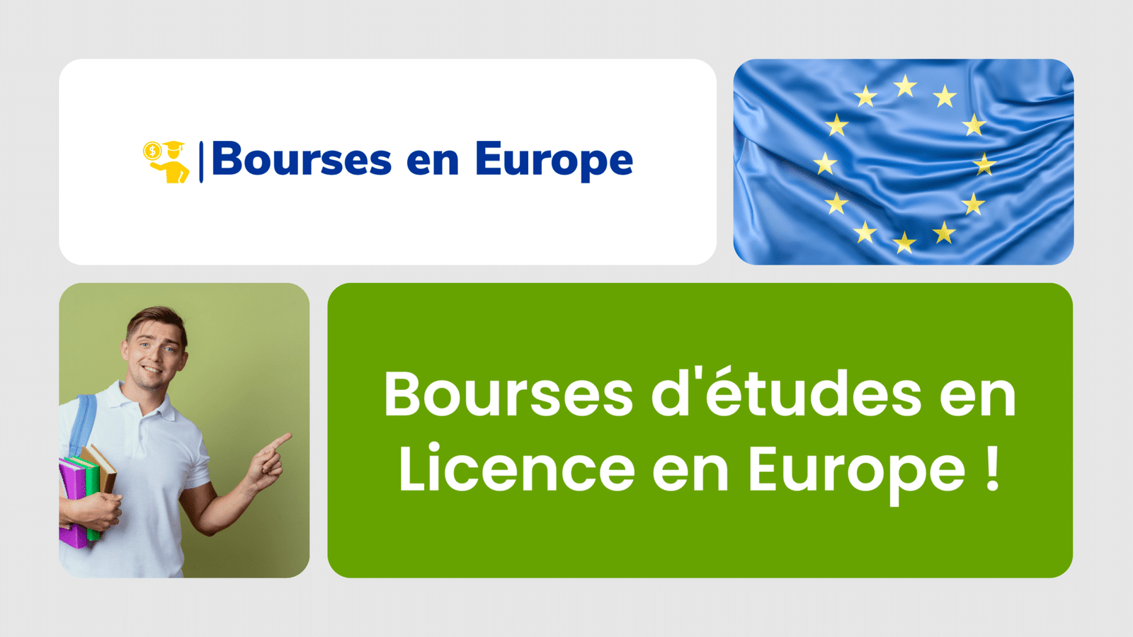 Bourses d'études en Licence en Europe !
