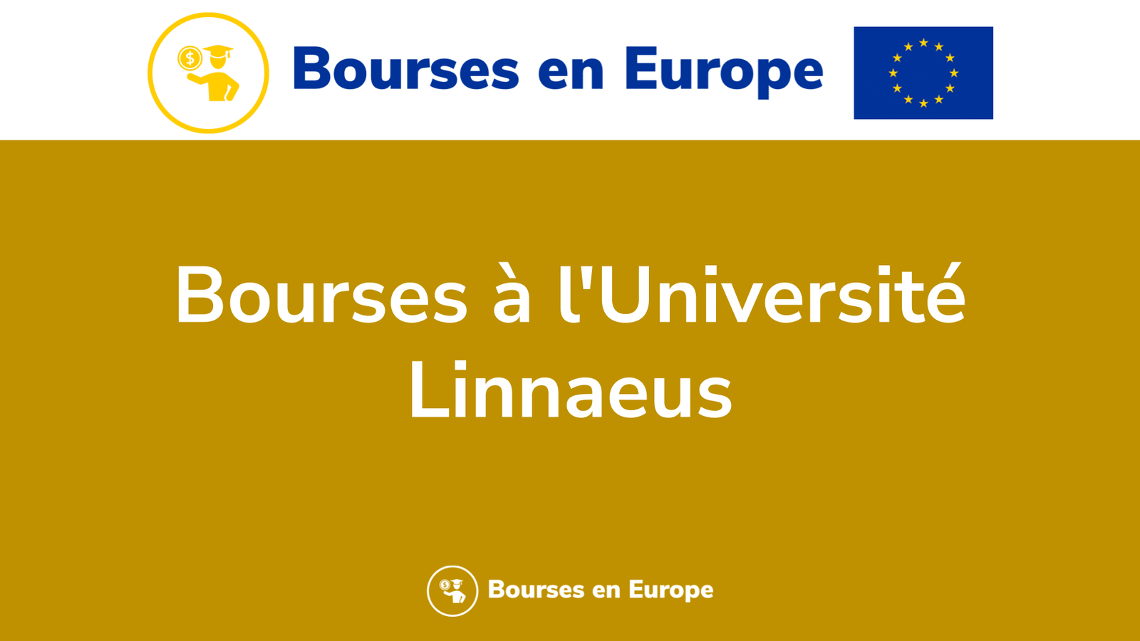 Bourses à l'Université Linnaeus