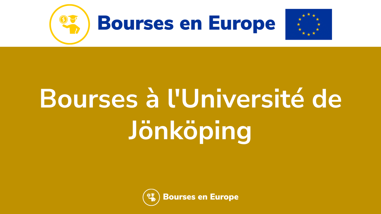 Bourses à l'Université de Jönköping