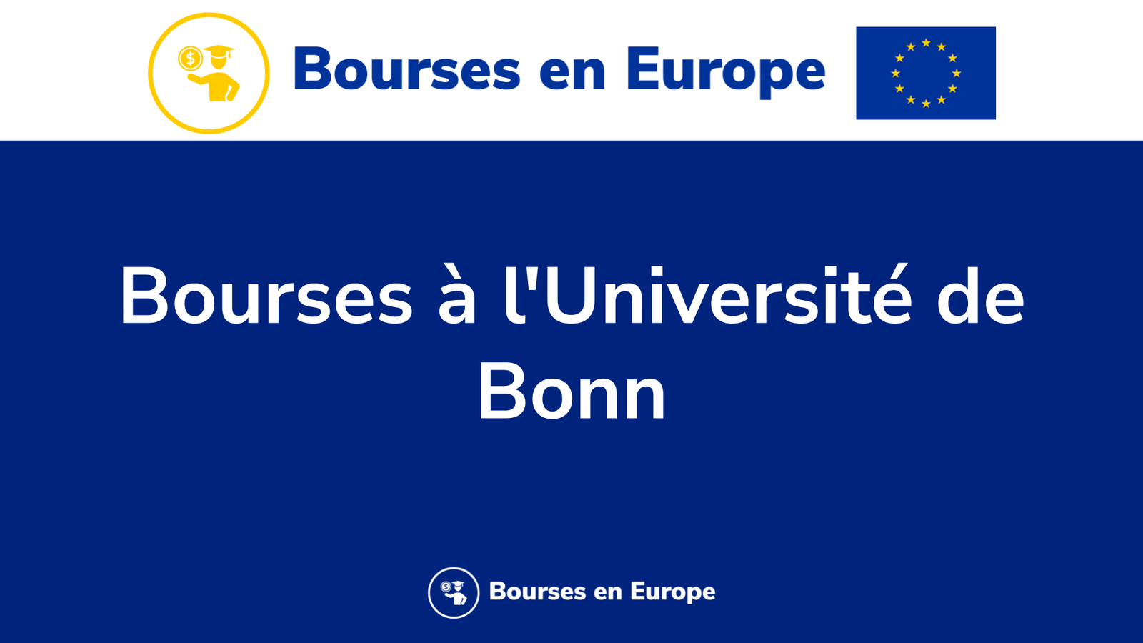 Bourses à l'Université de Bonn