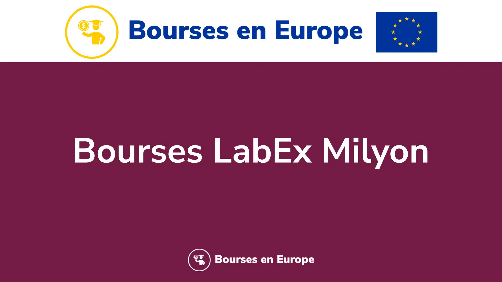 Bourses LabEx Milyon