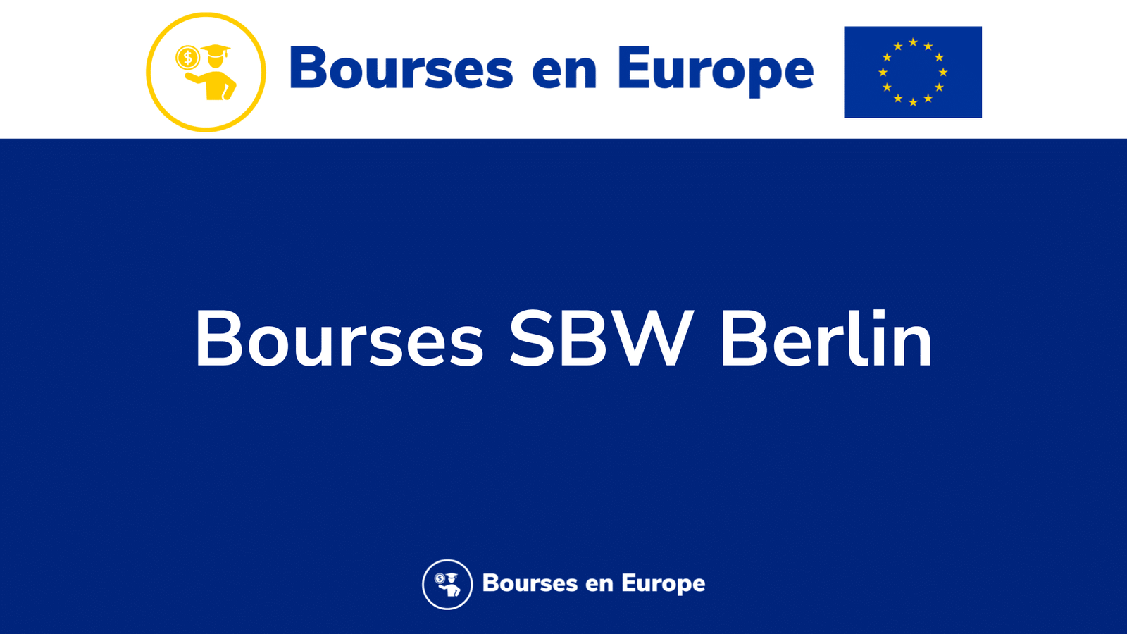 Bourses SBW Berlin