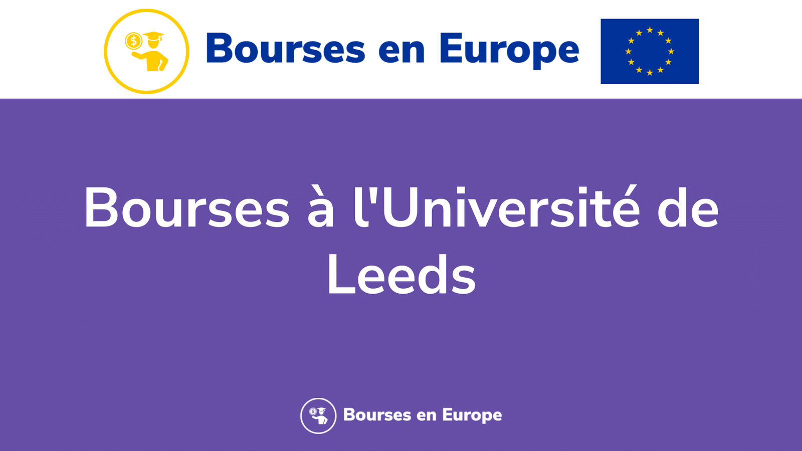Bourses à l'Université de Leeds