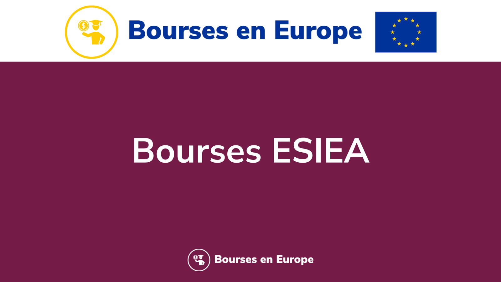 Bourses ESIEA