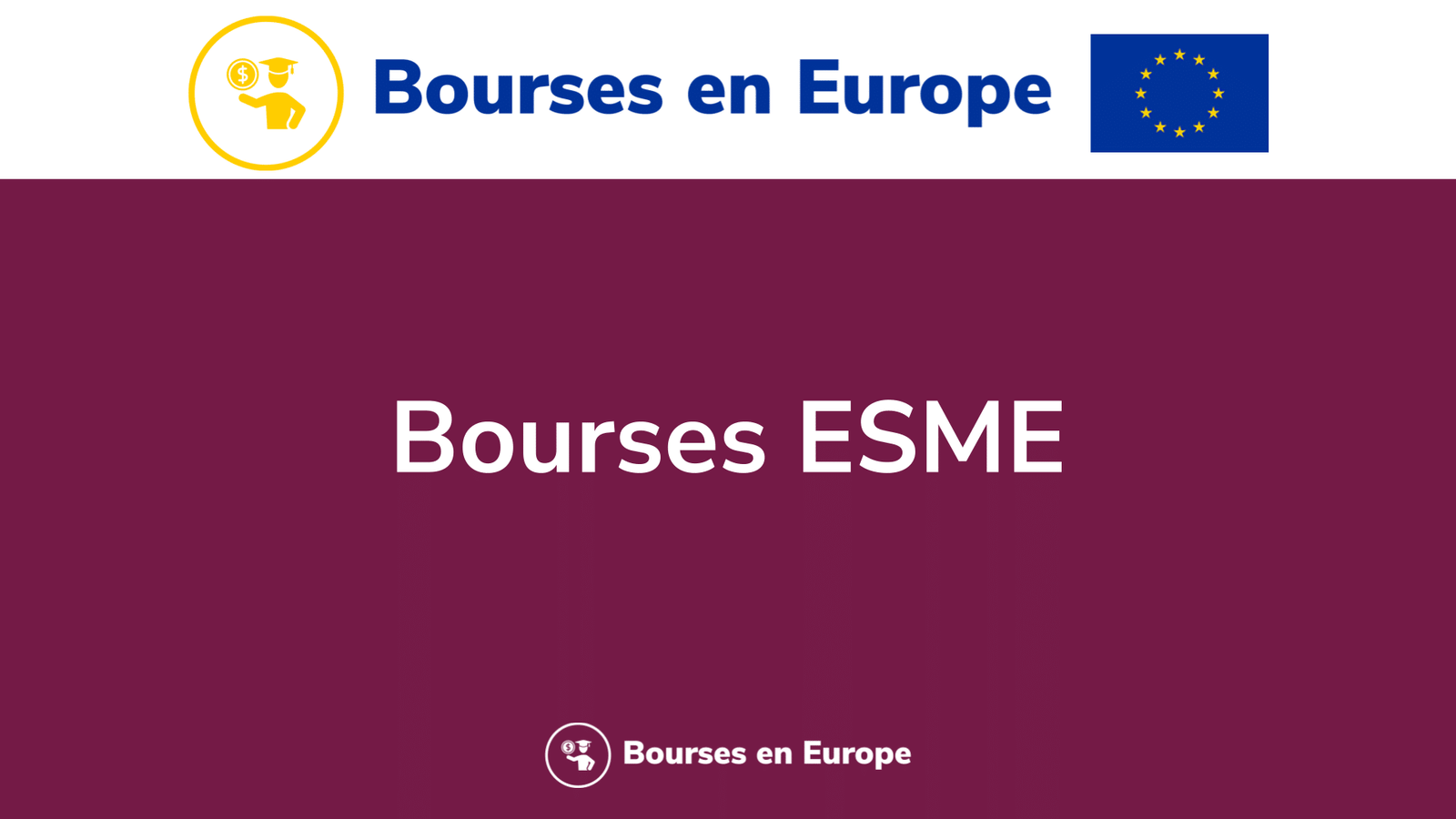 Bourses ESME
