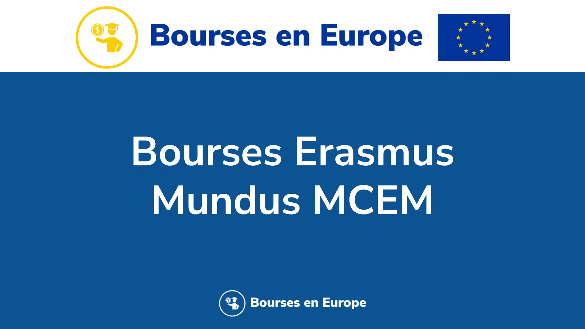 Bourses Erasmus Mundus MCEM