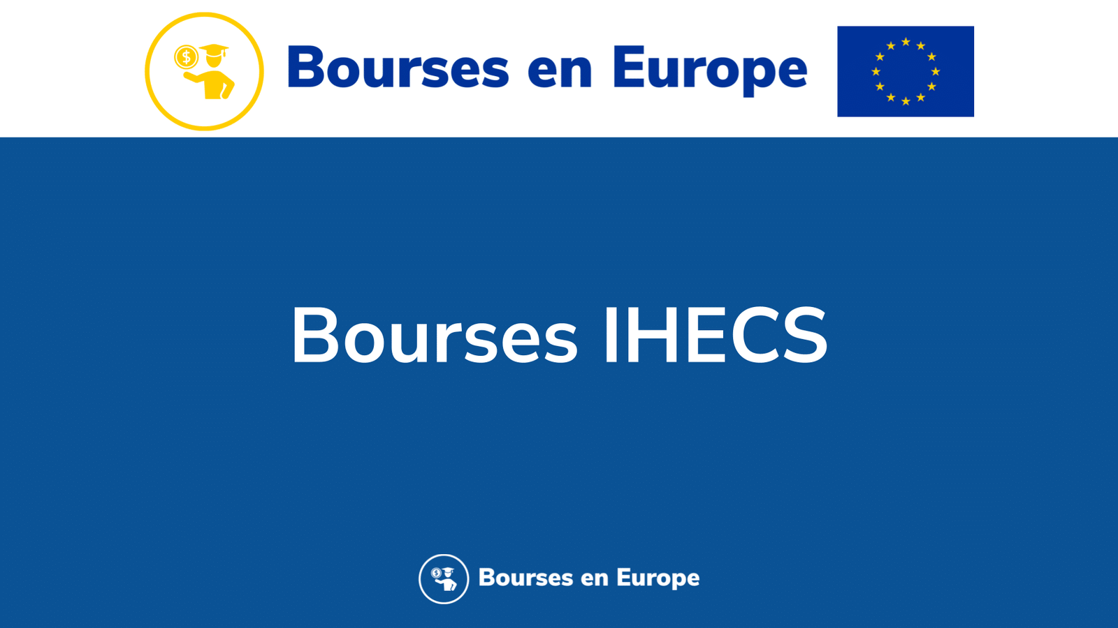 Bourses IHECS