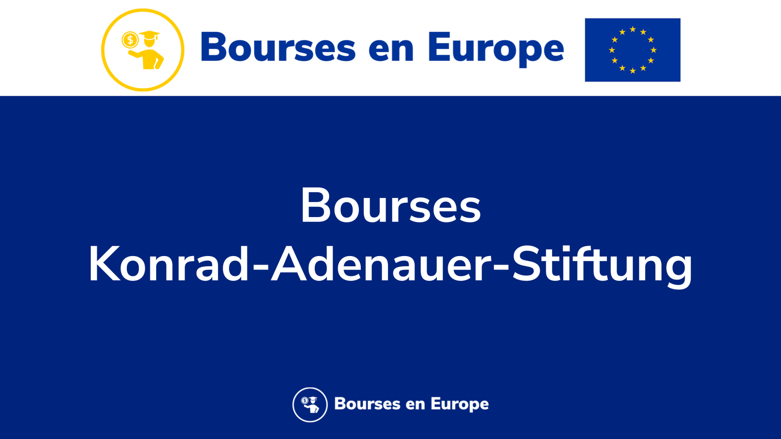 Bourses Konrad-Adenauer-Stiftung