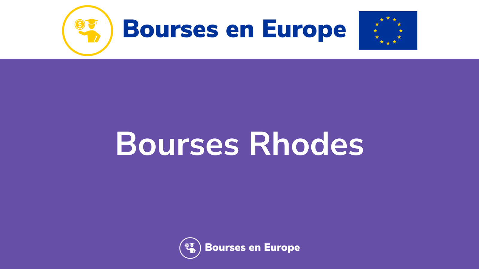 Bourses Rhodes
