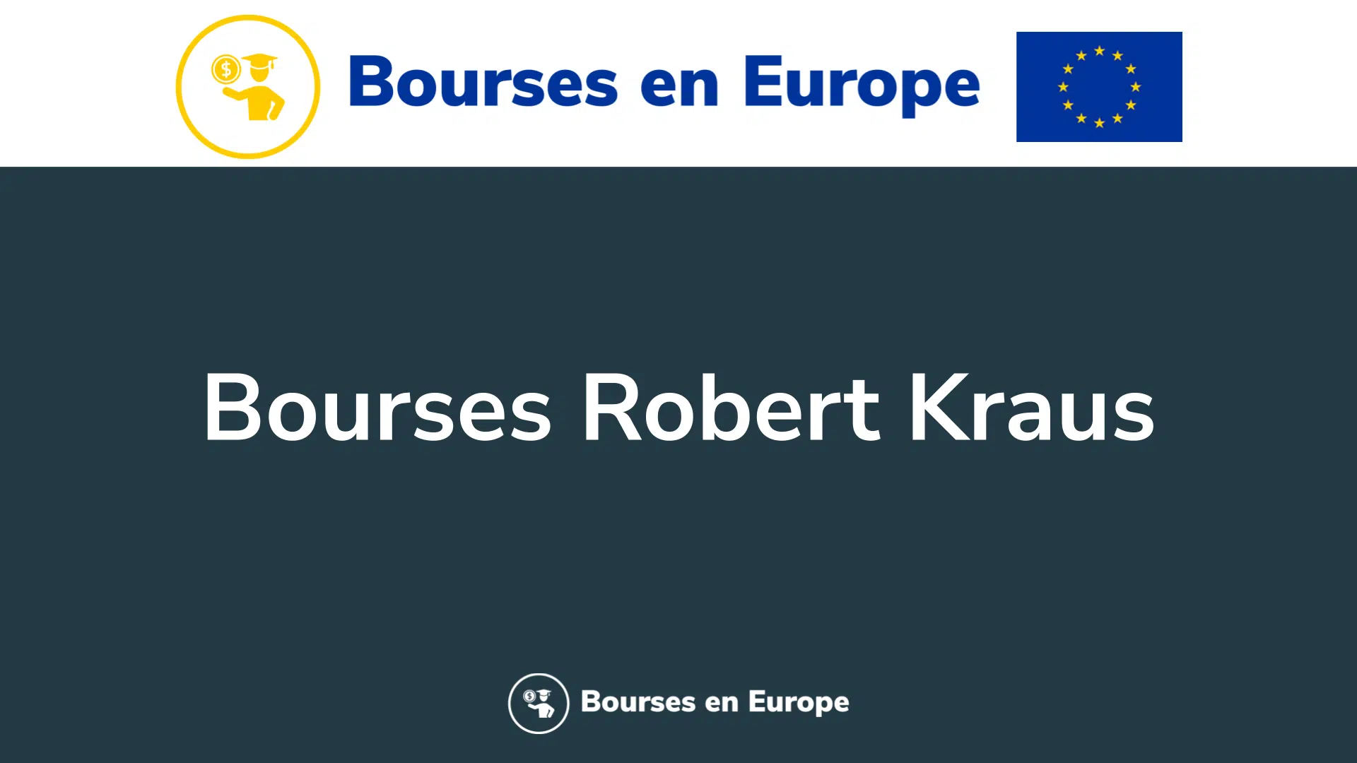 Bourses Robert Kraus